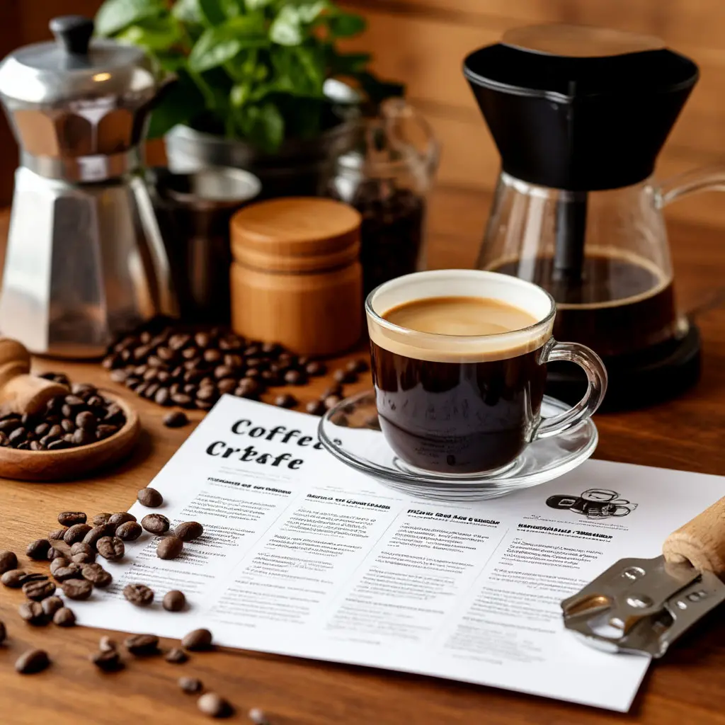 Coffee Cheat Sheet Preview