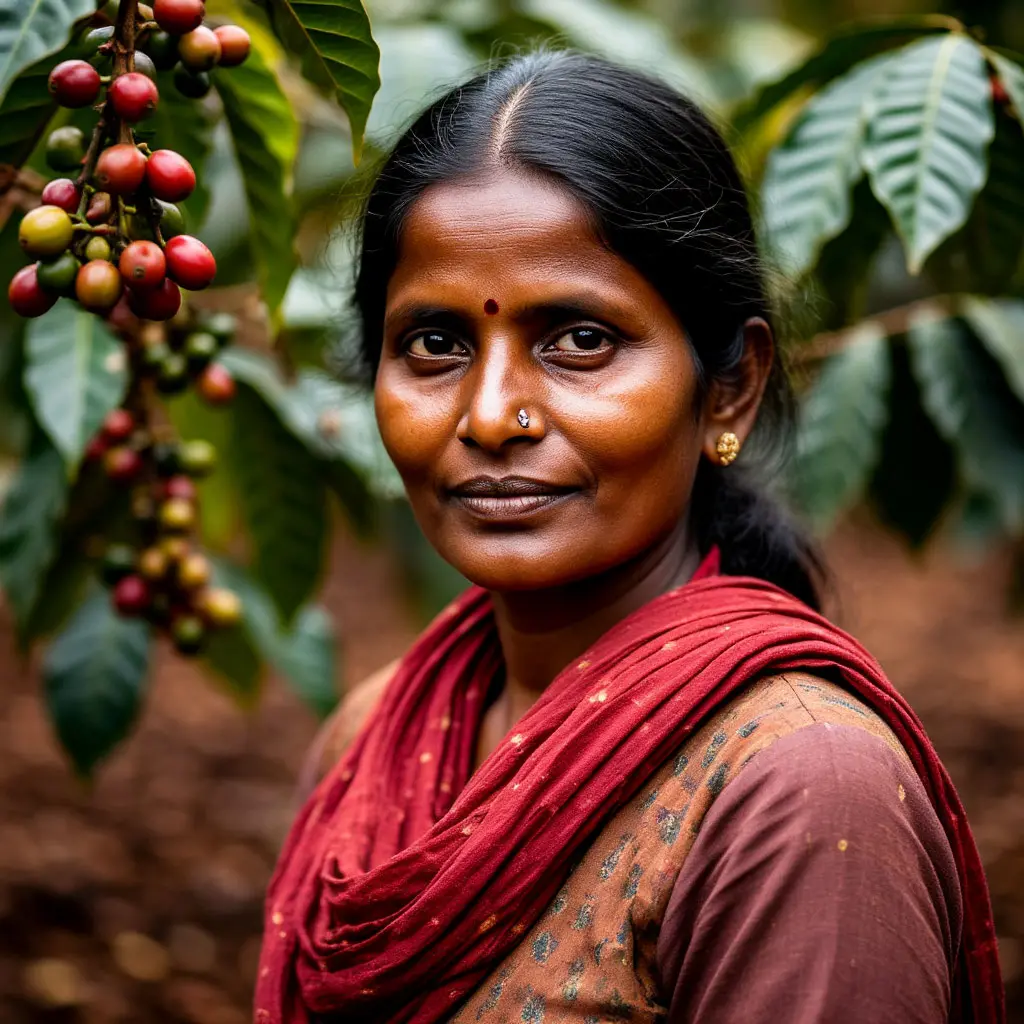 Coffee planter portrait