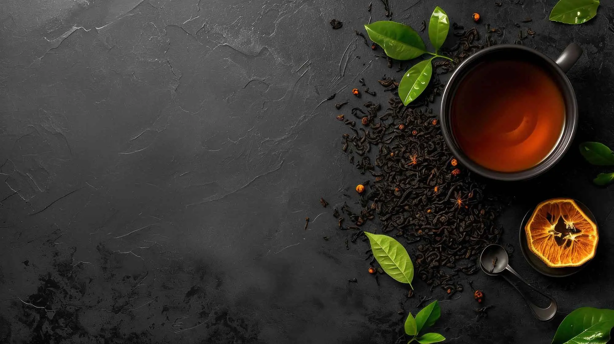 Tea plantation background