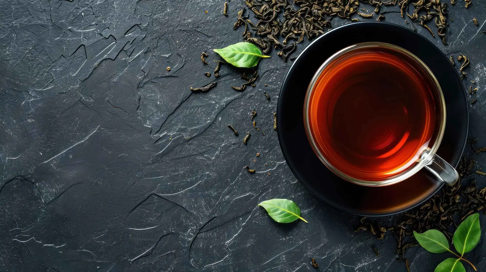 Tea plantation background
